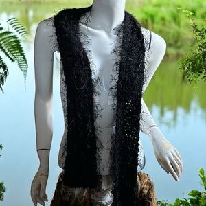 ❄️ 50% off winter Boho chic bohemian furry fashion long rectangle scarf boa